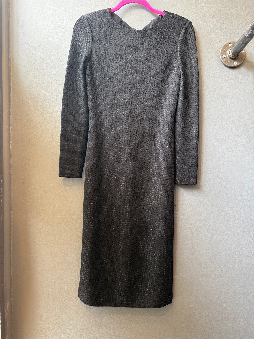 St.John Sequin Knit Midi